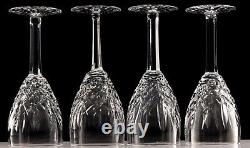 Older Vintage Waterford Araglin Wine Goblets Unique Inconsistent Rare 8in USED