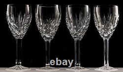 Older Vintage Waterford Araglin Wine Goblets Unique Inconsistent Rare 8in USED