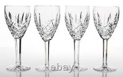Older Vintage Waterford Araglin Wine Goblets Unique Inconsistent Rare 8in USED