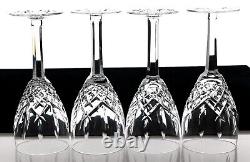 Older Vintage Waterford Araglin Wine Goblets Unique Inconsistent Rare 8in USED