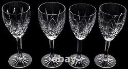 Older Vintage Waterford Araglin Wine Goblets Unique Inconsistent Rare 8in USED