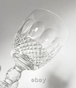 PAIR VINTAGE WATERFORD CRYSTAL COLLEEN SHORT STEM 10oz WINE GOBLETS GLASSES