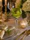 Pair of Vintage Nacthmann Chartreuse Crystal Traube 8 1/4 Wine Hocks