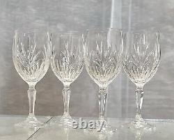 Princess House Highlights Wine Glasses Vintage Royal Highlighs Wine Glasses 4