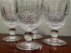 RARE Set of 4 Vintage WATERFORD CRYSTAL Colleen 3 oz. Port Wine Glasses IRELAND