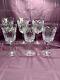 RARE VINTAGE Set of 6 Waterford Crystal PATRICK Water/Wine Glasses 7 Ireland