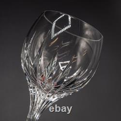READ Baccarat Crystal France Massena White Wine Glasses Set of 3 6 3/8 READ Baccarat Crystal France Massena White Wine Glasses Set of 3 6 3/8