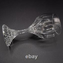 READ Baccarat Crystal France Massena White Wine Glasses Set of 3 6 3/8