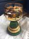 REUGE vintage music wine glass, Trink Brüderlein Trink, Swiss musical movement