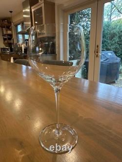 ROSENTHAL 12 BEAUTIFUL Vintage 1995 Crystal Red Wine Glasses Excellent condition