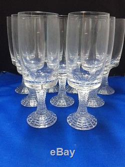 ROSENTHAL POLARIS CRYSTAL 9 Vintage Wine Glasses