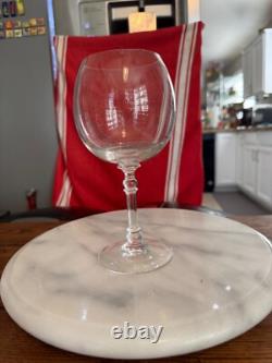 Ralph Lauren Crystal Bedford Wine Glass Rare, vintage 7-1/2 inch tall