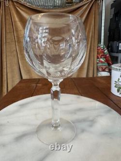 Ralph Lauren Crystal Rare Vintage Edward Balloon Red Wine 7.5 in tall 6 availab