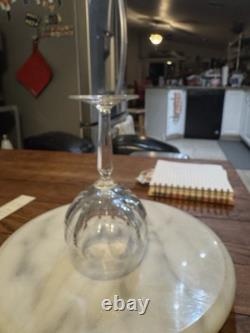 Ralph Lauren Crystal Rare Vintage Edward Balloon Red Wine 7.5 in tall 6 availab