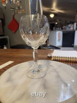 Ralph Lauren Crystal Rare Vintage Edward Balloon Red Wine 7.5 in tall 6 availab