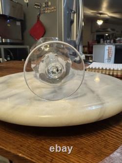 Ralph Lauren Crystal Rare Vintage Edward Balloon Wine 7.5 in tall 6 total av