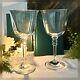 Ralph Lauren Landon Wine Glasses Vintage Lauren Crystal 13.5 Oz Wine Glasses 2