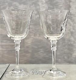 Ralph Lauren Landon Wine Glasses Vintage Lauren Crystal 13.5 Oz Wine Glasses 2