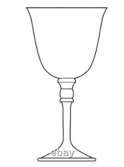 Ralph Lauren Landon Wine Glasses Vintage Lauren Crystal 13.5 Oz Wine Glasses 2