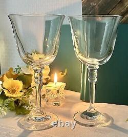 Ralph Lauren Landon Wine Glasses Vintage Lauren Crystal 13.5 Oz Wine Glasses 2