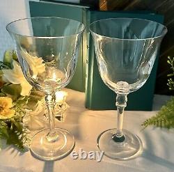 Ralph Lauren Landon Wine Glasses Vintage Lauren Crystal 13.5 Oz Wine Glasses 2