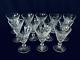 Rare 12-PC SET Vintage Waterford Crystal Eileen Wine Glasses Signed + Stickers