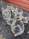 Rare 1960/1970s Vintage Art Deco clear Wine/Whiskey Cocktail Glass, Set Of 8
