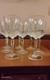 Rare Crystal Water/Wine Glasses Set Of 8, American Cut, Mid Century Vintage 1960s
