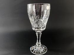 Rare Set of 6 Vintage Russian Crystal Wine Glassware Hand Carved Masterpiece