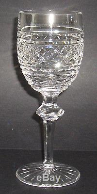 Rare VINTAGE Waterford Crystal CASTLETOWN (1968) 6 White Wine Glasses