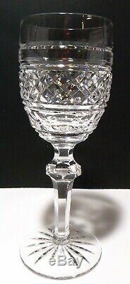 Rare VINTAGE Waterford Crystal CASTLETOWN (1968-) Set 6 Claret Wines 7 1/8