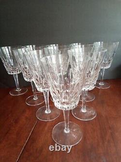 Rare Vintage Crystal SPIEGELAU Water/Wine Goblet set of 11 Glasses GERMANY Rare