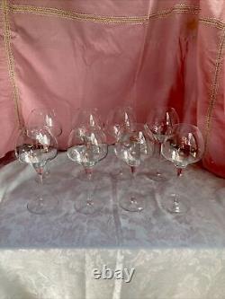 Rare Vintage Set of Eight Mikasa Wine/ Water / Aperitif Glasses