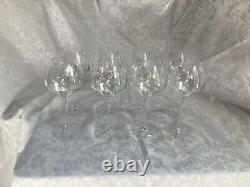 Rare Vintage Set of Eight Mikasa Wine/ Water / Aperitif Glasses