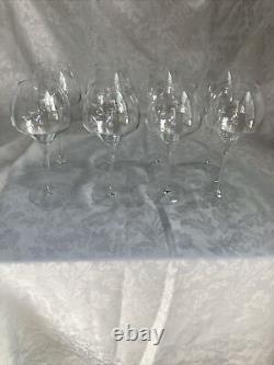 Rare Vintage Set of Eight Mikasa Wine/ Water / Aperitif Glasses