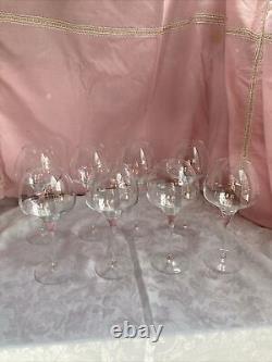 Rare Vintage Set of Eight Mikasa Wine/ Water / Aperitif Glasses
