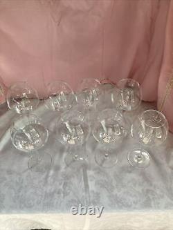 Rare Vintage Set of Eight Mikasa Wine/ Water / Aperitif Glasses