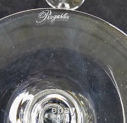 Rogaska Crystal MAESTRO Arch Design Water Wine Glasses 7.5-8.25 Vtg Set of 4