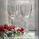 Rogaska Tulipe Wine Glasses Vintage Blown Rogaska Clear Tulipe Wine Glasses