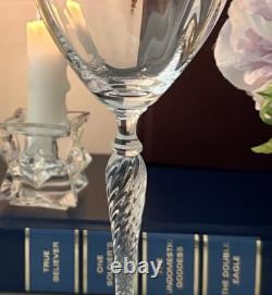 Royal Doulton Dawn Wine Glasses Vintage Doulton Blown Clear Wine Goblets 2