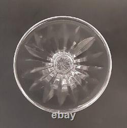 SET 6 Vintage WATERFORD Crystal POWERSCOURT 7 1/8 Claret Wine Glasses Goblets