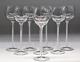 SET 8 Vintage Stuart Crystal Iona/Ariel Air Twist Hock Wine Glasses