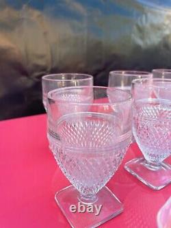 SET Large LOT of Cambridge Mount Vernon GLASS goblet wine bowls Glasses Vintage