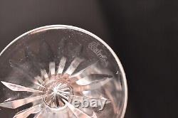 SET of 6 Waterford Crystal White Wine Glasses Goblets Stemware DONEGAL Pattern