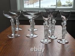STEMWARE Vintage French Bayel Bacchus Crystal