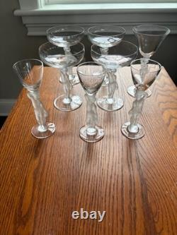 STEMWARE Vintage French Bayel Bacchus Crystal