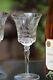 STUNNING! 6 Vintage Etched Wine glasses, 1950's, Vintage 10 oz Wine Glasses