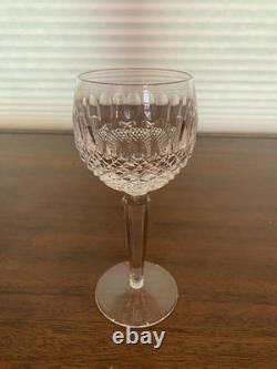 STUNNING SET(12) VTG WATERFORD Crystal COLLEEN Hock Wine Glasses 7.5H SIGNED