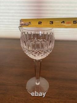 STUNNING SET(12) VTG WATERFORD Crystal COLLEEN Hock Wine Glasses 7.5H SIGNED