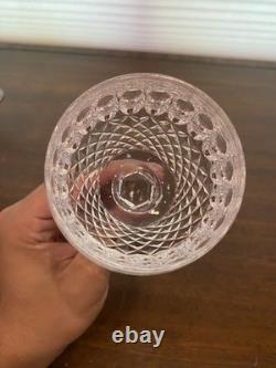 STUNNING SET(12) VTG WATERFORD Crystal COLLEEN Hock Wine Glasses 7.5H SIGNED